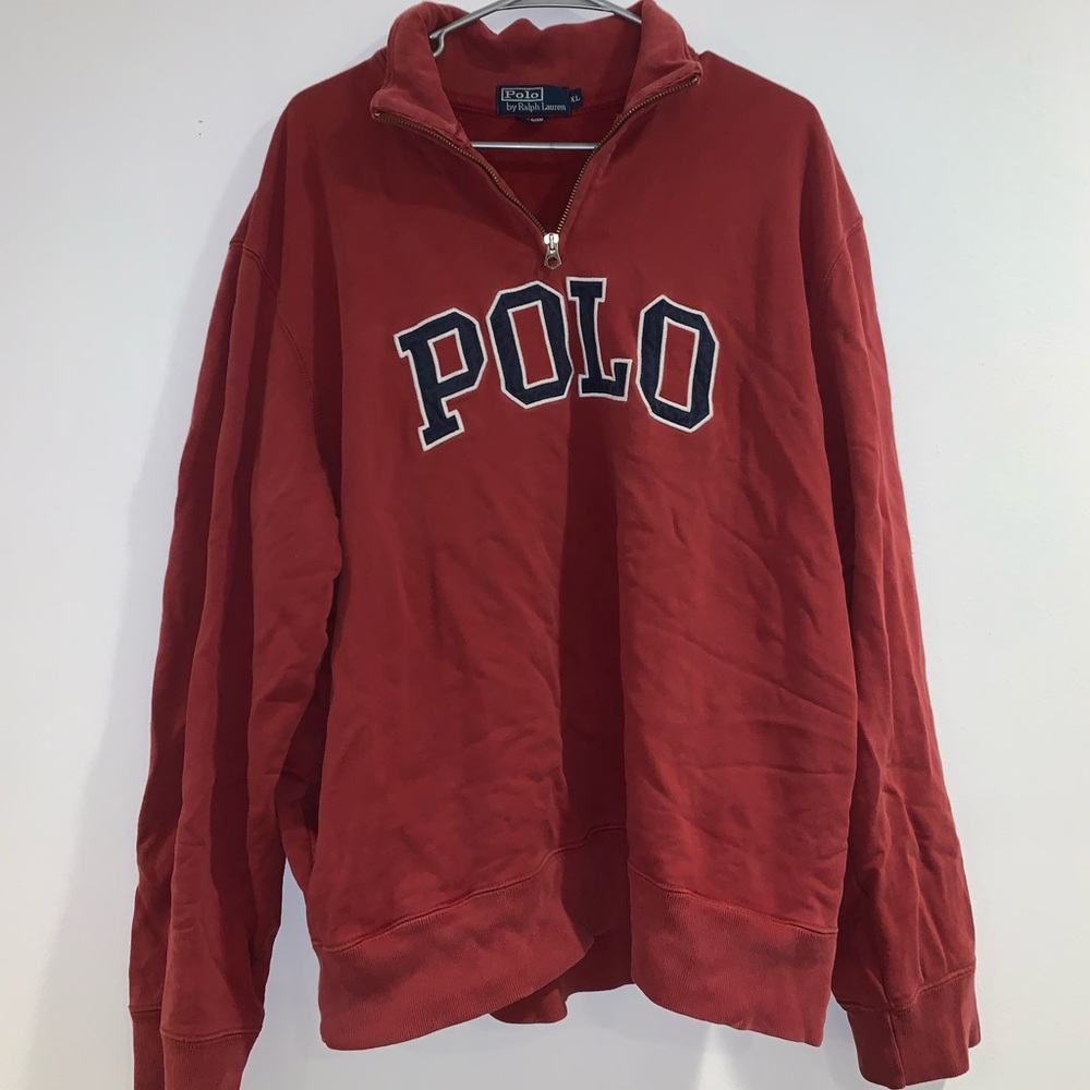 POLO 3/4 ZIP SWEATSHIRT